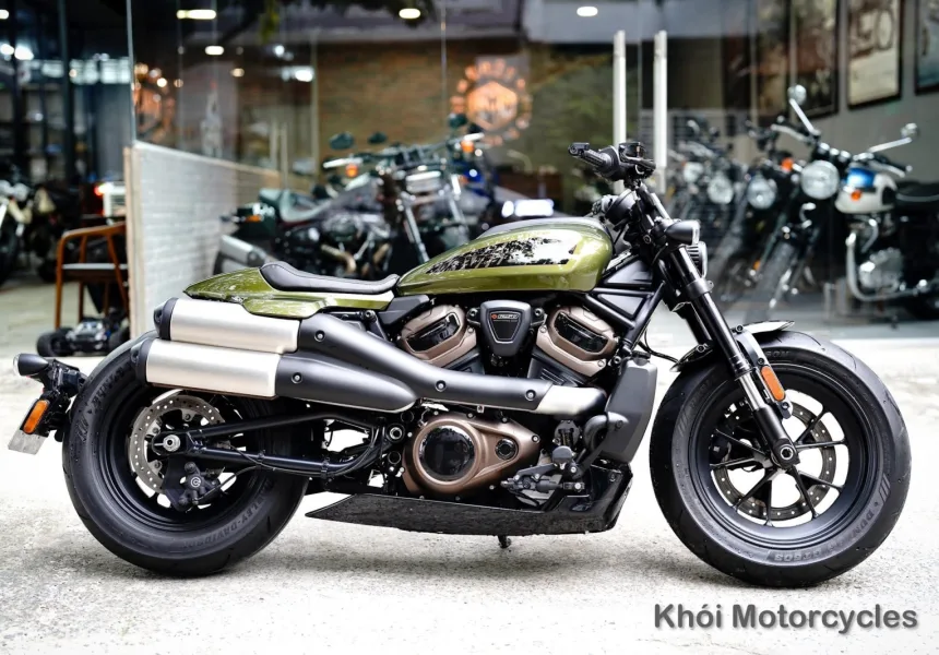 Harley Davidson Sportster S 1250cc 2022 Mineral Green odo 2k km