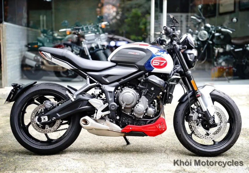 Triumph Trident 660cc Tribute 2025 limited odo 2k km