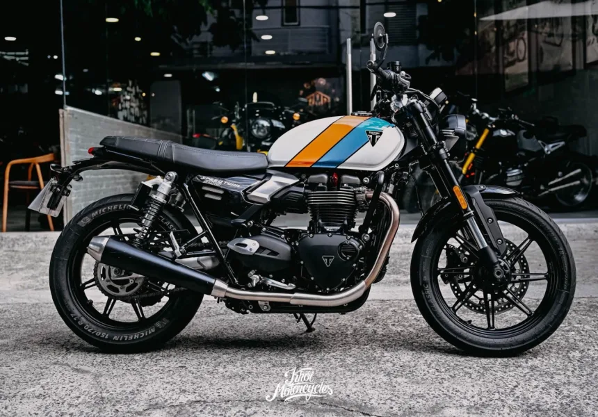 Triumph Speed Twin 900cc 2025 phom mới odo 8k km