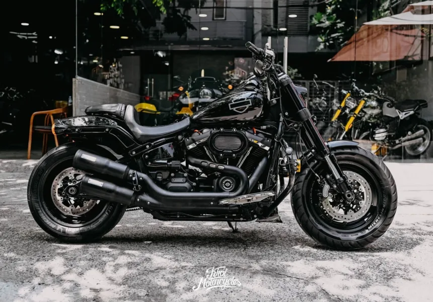 Harley Davidson Softail Fat Bob 2018 114ci vào nhiều đồ chơi