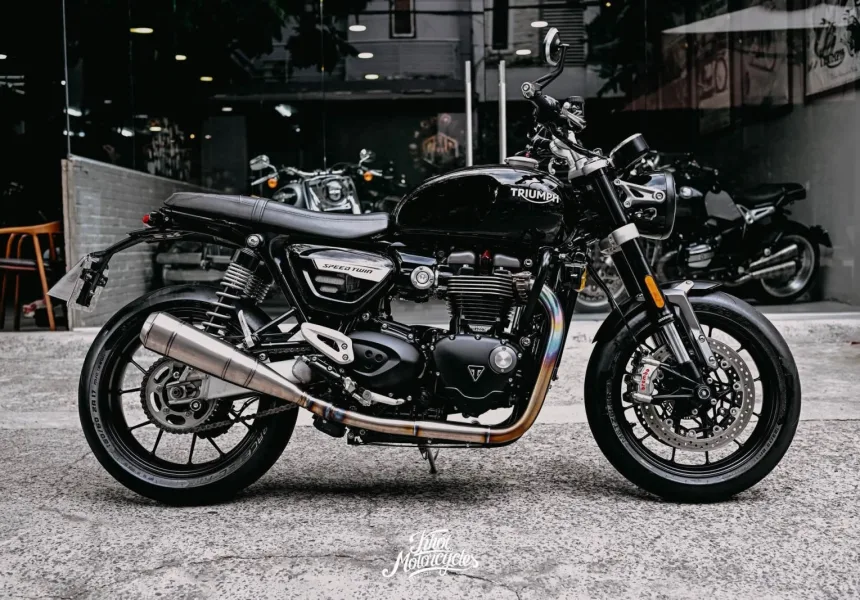 Triumph Speed Twin 1200 2022 phom mới odo 13k km