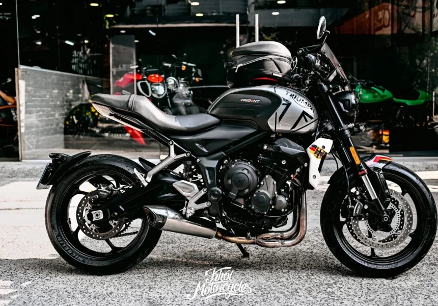 Triumph Trident 660cc 2022 odo 9k km